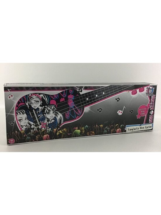 Sakar Other - Monster High Fangtastic Mini Guitar Musical Instrument Easy To Play Toy SEALED